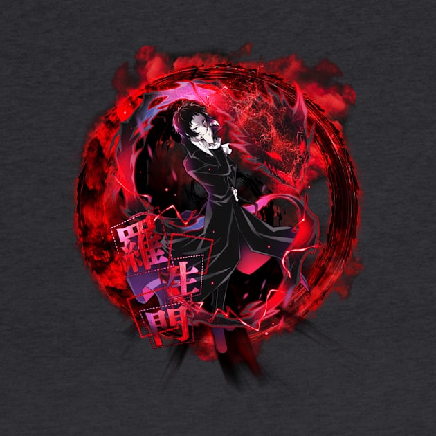 Akutagawa Ryuunosuke red / black by eugen900000